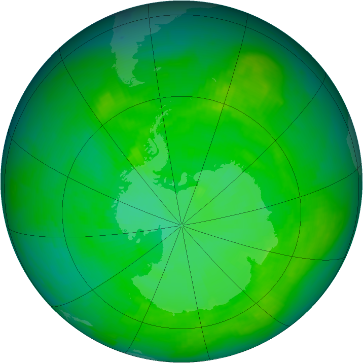 Ozone Map 1979-12-11
